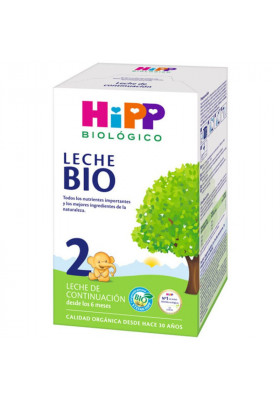 Leche Ecológica HIPP 2 600gr 6M+