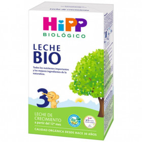 Leche Ecológica HIPP 3 600gr 10M+