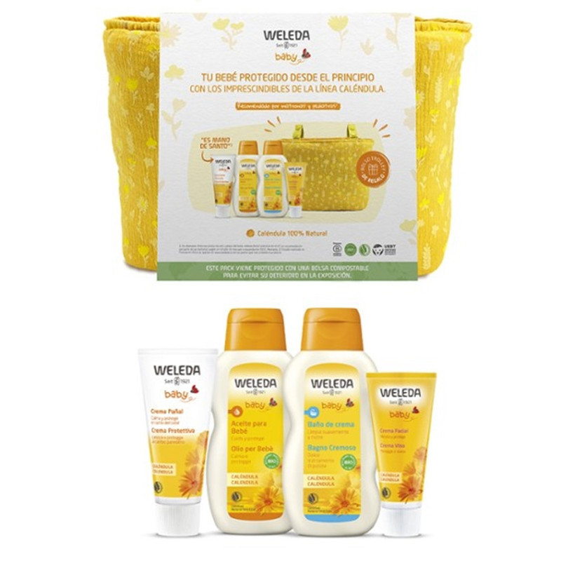 Set de productos para bebé Weleda cálendula (5 productos), Compra Online