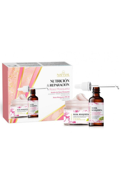 Natysal Tratamiento Rosa Mosqueta Crema+Aceite+Borrador Optico