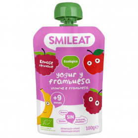 Bebible Pouch Yogur y Frambuesa Eco 100g Smileat