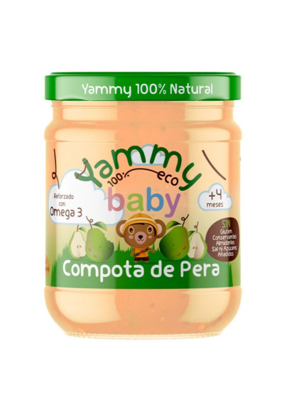 Potitos Baby Compota de Pera +4M Bio 195g