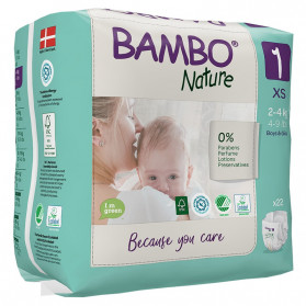 Pañales Bambo (2-4kg) 28uds