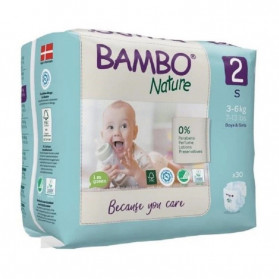Pañales Bambo (3-6kg) 30uds