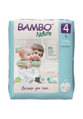 Pañales Bambo (7-18kg) 30uds