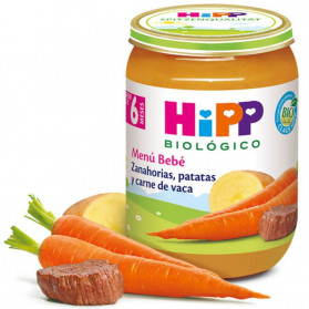 Potitos HIPP Zanahoria, Patata y Ternera 6M+ 190gr