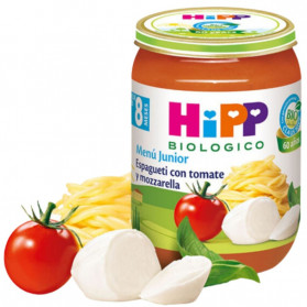 Potitos HIPP Espagueti con Tomate 8M+ 190gr