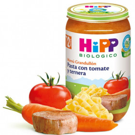 Potitos HIPP Pasta, Tomate & Ternera 12M+ 250gr