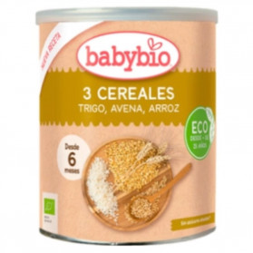 Papillas Babybio 3 Cereales Quinoa 6M+ 220gr