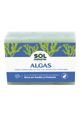 Jabón de Algas Anticelulítico Solnatural 100gr