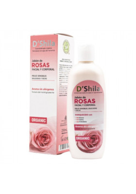 Jabón Facial Rosas Sensibles Shila 250ml