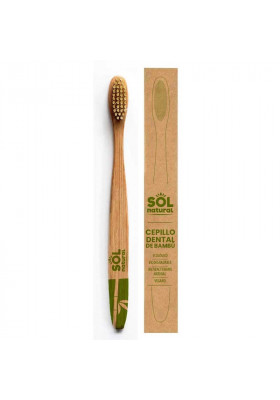 Cepillo Dental Bambú Adulo Solnatural 1 u