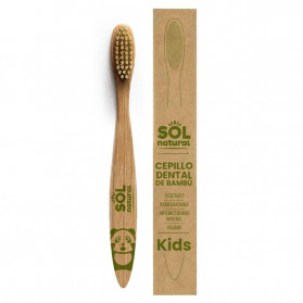 Cepillo Dental Bambú Infantil Solnatural 1 u