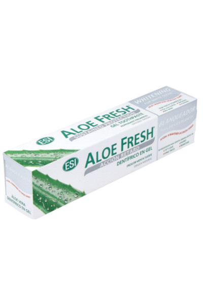 Dentífrico Aloe Blanqueante Gel de S/Fluor Trepat-Diet Esi 100ml