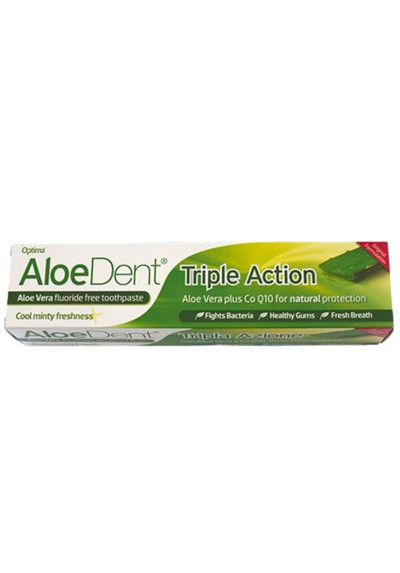 Dentífrico Aloe Vera Triple Ac Optima 100 ml