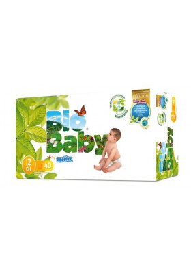 Pañales ecológicos Bio Baby 5-8kg Talla 2 40 und