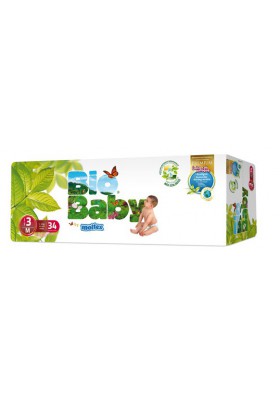 Pañales ecológicos Bio Baby 7-10kg Talla 3 34 und