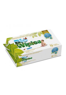Toallitas Bio Baby ecológicas Bio Wipies 72 und