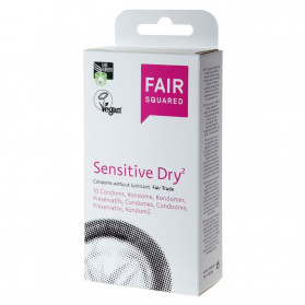 Preservativos Sensitive Dry Fair Squared 10 unidades