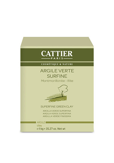 Arcilla Verde Superfina Ext 1K Cattier 1 kg