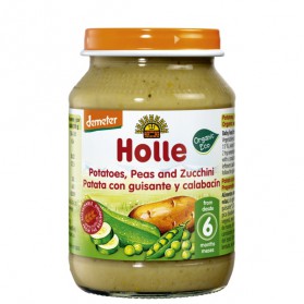 Potitos Holle Patata, Guisante & Calabacín 6M+ 190gr