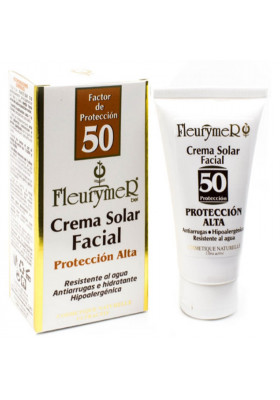 Crema Solar Facial SPF50 Tubo Fleurymer 80ml