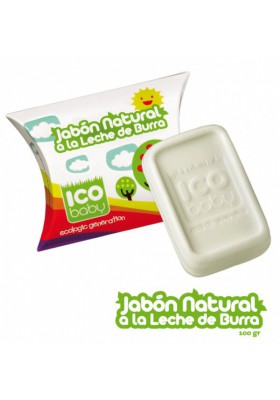Jabón de leche de burra ecológico ICO BABY 100gr