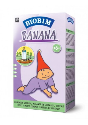 Papillas ecológicas Biobim Banana 6 meses